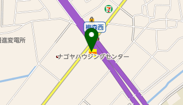 デニーズ日進梅森店の地図画像