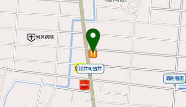 COCO&rsquo;S岩倉川井町店の地図画像