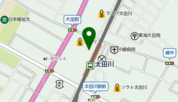 Sugakiya MEGAドン・キホーテUNY太田川店の地図画像