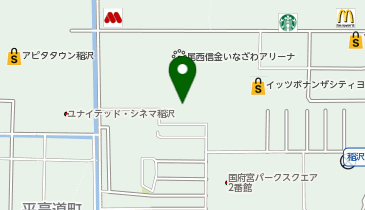 稲沢市勤労福祉会館の地図画像