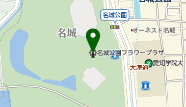 名城公園フラワープラザの地図画像