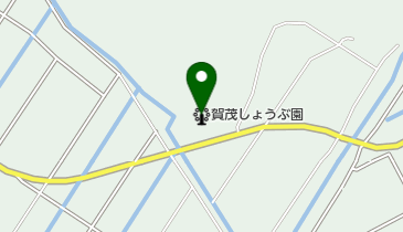 賀茂しょうぶ園の地図画像