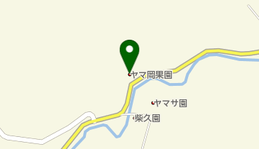 ヤマ岡果園の地図画像