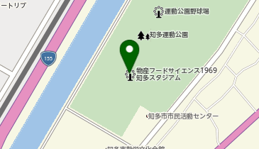 Bフードサイエンス1969知多スタジアムの地図画像