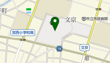 九品地競技場の地図画像