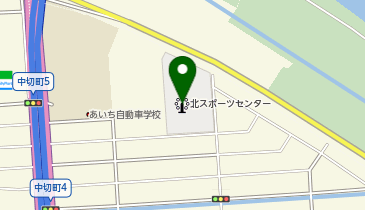 名古屋市北スポーツセンターの地図画像