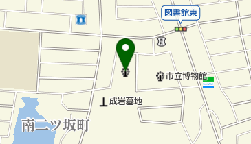 半田市体育館の地図画像