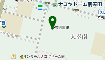 名古屋市東スポーツセンターの地図画像