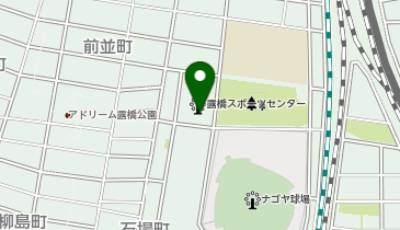 名古屋市露橋スポーツセンター柔道場の地図画像