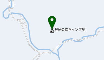 愛知県民の森キャンプ場の地図画像