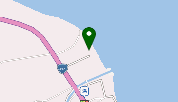 浜オートキャンプ場の地図画像