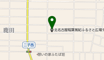 北名古屋市総合運動広場テニスコートの地図画像