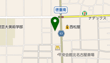 テニスラウンジ西春の地図画像