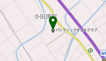 パシフィックテニスクラブの地図画像