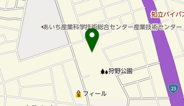 狩野公園テニスコートの地図画像