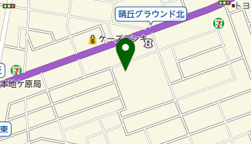 晴丘テニスコートの地図画像