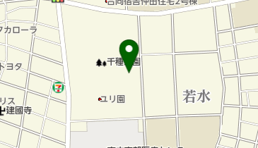 千種公園テニスコートの地図画像