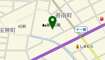 善南公園テニスコートの地図画像