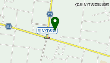 祖父江の森テニスコートの地図画像