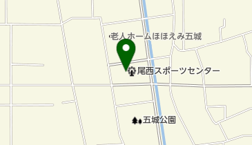 尾西スポーツセンターの地図画像