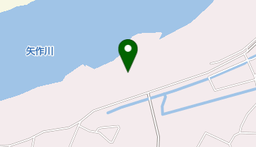 矢作川西尾緑地テニスコートの地図画像