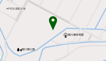 柳川瀬公園の地図画像