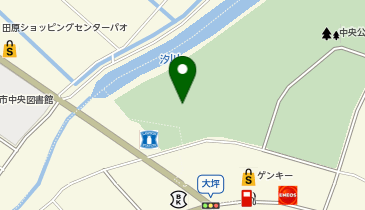 中央公園の地図画像