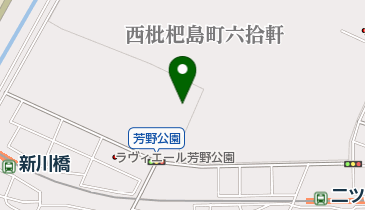 新川西部浄化センターテニスコートの地図画像