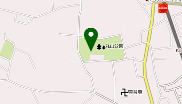 丸山公園テニスコートの地図画像