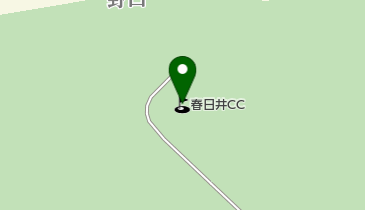 春日井カントリークラブの地図画像