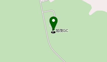 加茂ゴルフ倶楽部の地図画像