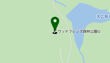 ウッドフレンズ森林公園ゴルフ場の地図画像