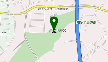 名南カントリークラブの地図画像