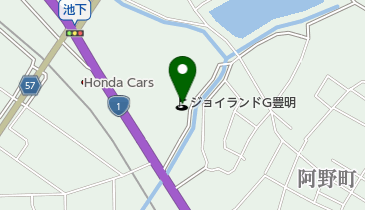 ジョイランドゴルフ豊明の地図画像