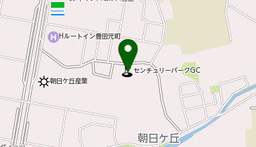 センチュリーパークゴルフクラブの地図画像