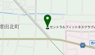 セントラルフィットネスクラブ清洲の地図画像