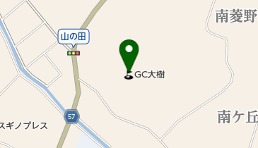 ゴルフ倶楽部大樹瀬戸の地図画像