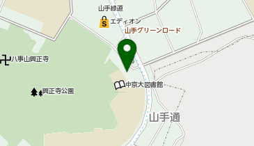 八事ゴルフスタジオの地図画像