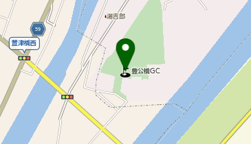 豊公橋ゴルフクラブの地図画像