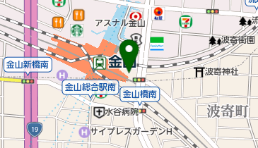 GiGO金山の地図画像