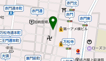 タイトーステーション大須店の地図画像