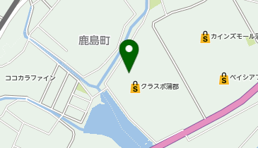 アピナ蒲郡店の地図画像