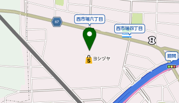 namcoヨシヅヤ清洲店の地図画像