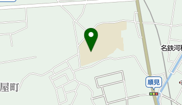 加木屋小プールの地図画像