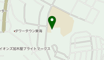 三ッ池小プールの地図画像