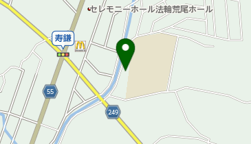 渡内小プールの地図画像