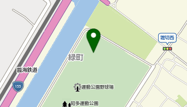 西知多医療厚生組合健康増進施設アクアマリンプラザの地図画像