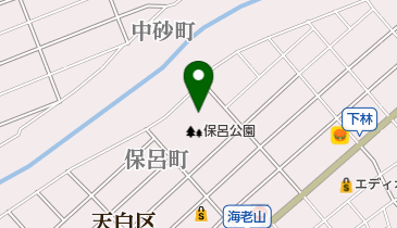 保呂公園ソフトボール場の地図画像