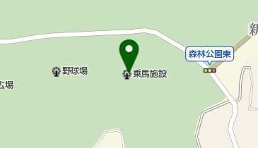 愛知県森林公園乗馬施設の地図画像