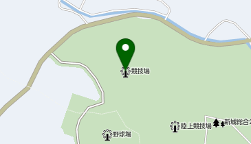 新城総合公園競技場の地図画像